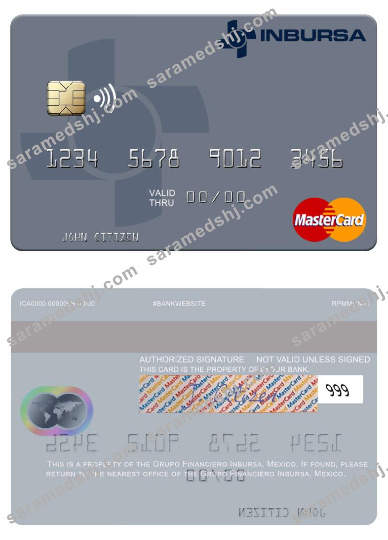 Mexico Grupo Financiero Inbursa mastercard